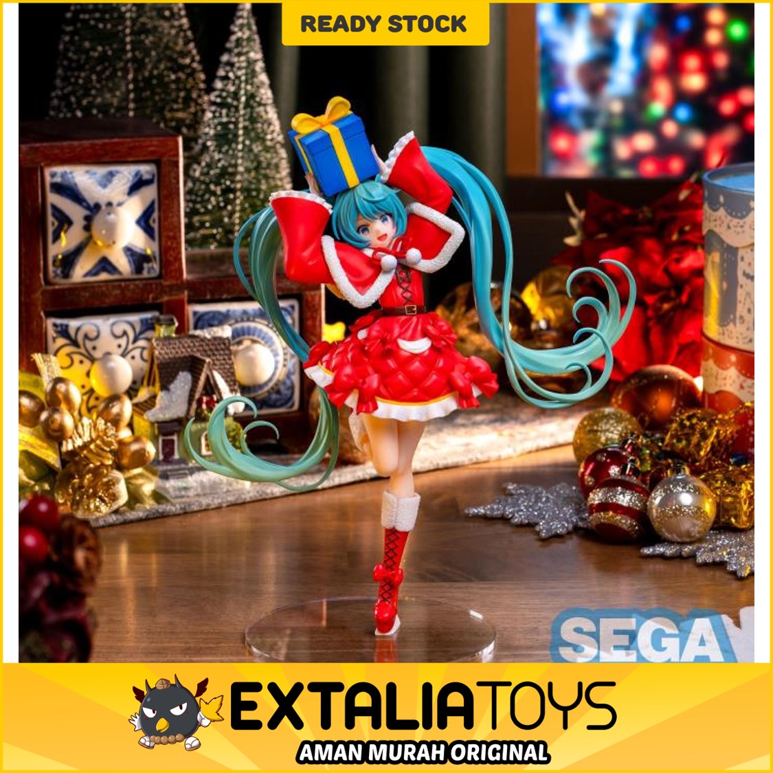 SEGA LUMINASTA FIGURE HATSUNE MIKU CHRISTMAS 2024 SEGA LUMINASTA FIGURE HATSUNE MIKU CHRISTMAS 2024